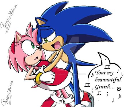 .:Sonamy in Paint -Sonic X Style-:. by PhoenixSAlover on DeviantArt