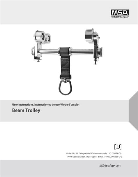 BeamGrip Beam Trolley Owner's Manual | Manualzz