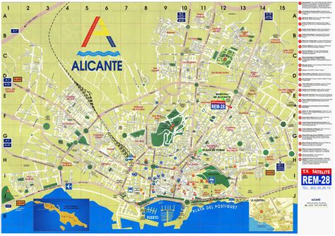 Download free Alicante City Map Pdf - letitbitfortune