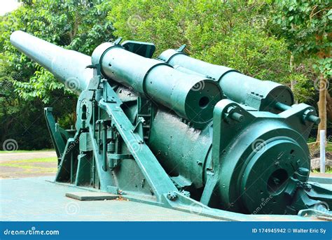 Battery Hearn Mortar Cannon at Corregidor Island in Cavite, Philippines ...