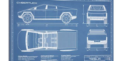 Tesla Cybertruck Dimensions