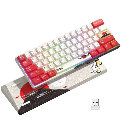 Womier XVX M61 Mechanical Keyboard Wireless Ergonomic Gamer Keyboard ...