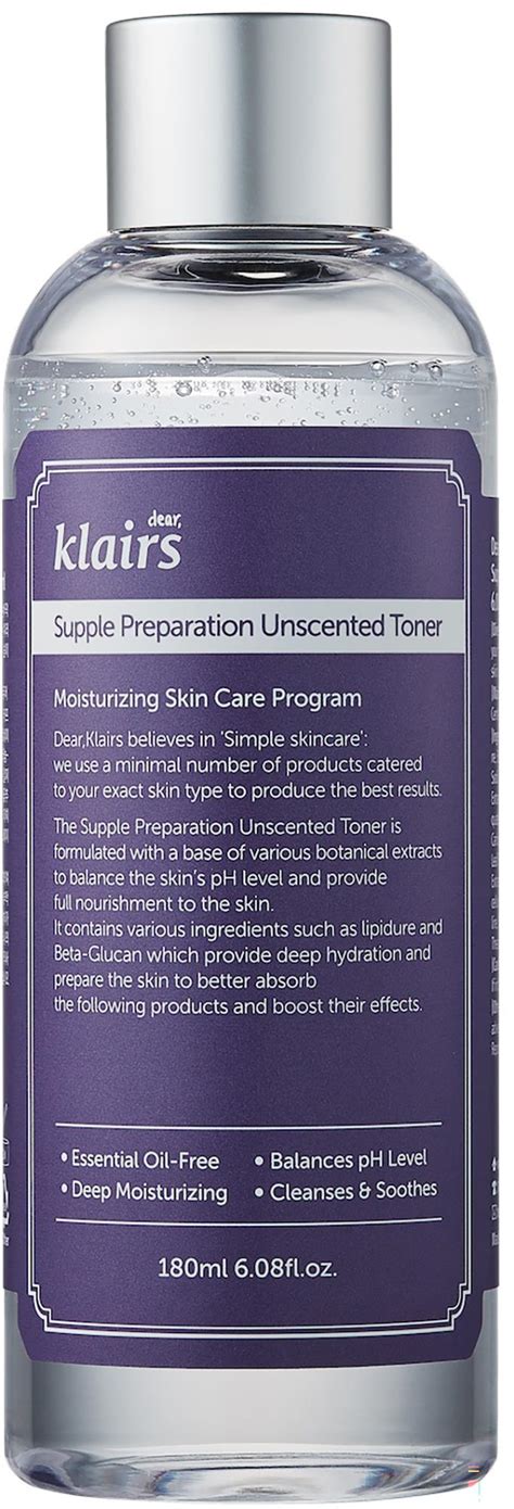 Klairs Supple Preparation Unscented Toner 180 ml | lyko.com