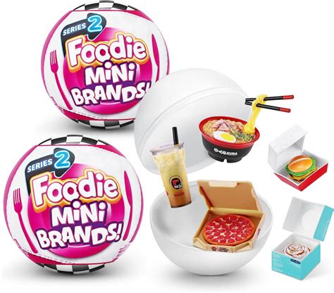 5 Surprise Foodie Mini Brands Series 2 toys - YouLoveIt.com