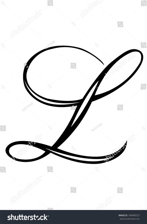 508 Cursive Letter L Images, Stock Photos, 3D objects, & Vectors ...