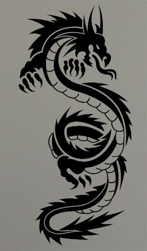 Dragon Decal Sticker Vinyl Car Bonnet Side Sticker Decal Wall - Etsy