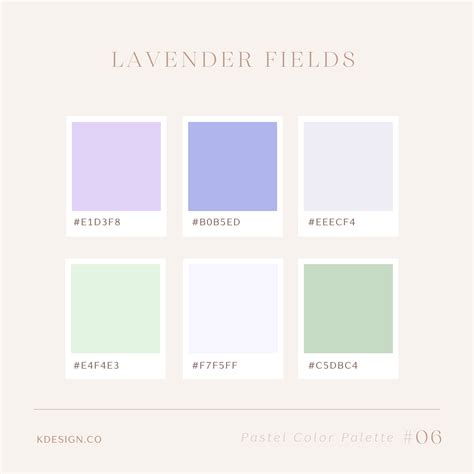 21 Beautiful Pastel Color Palette Examples with Color Codes