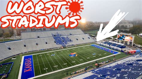 Top 5 WORST College Football Stadiums || 2022