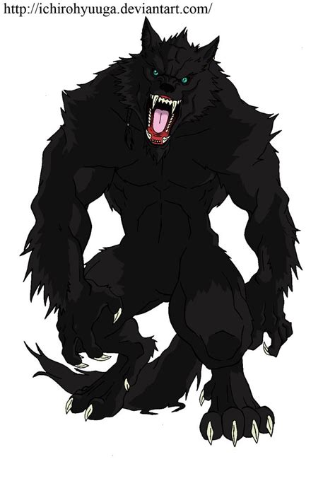 Black Wolfman by IchiroHyuuga.deviantart.com on @DeviantArt | Werewolf ...