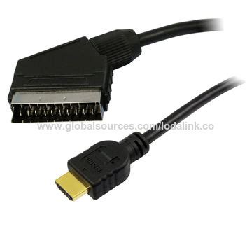 Buy Wholesale China 3ft / 6ft 2k*4k Resolution Scart To Hdmi Cable ...