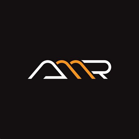 Vector creative letter AMR logo design concept 21179638 Vector Art at ...