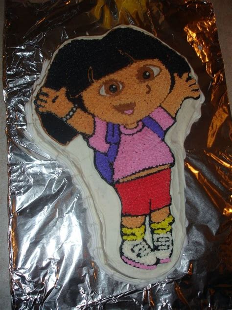 Dora Birthday Cake - CakeCentral.com