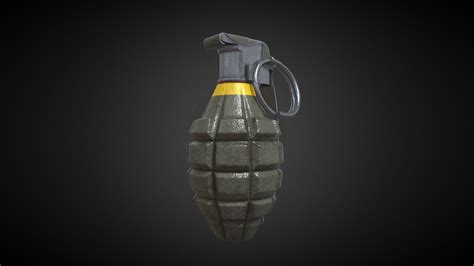 MK2 - Grenade - Download Free 3D model by tolotedesign [b265da2 ...