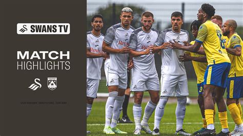 Pre-season highlights | Swansea City v Haverfordwest County | Swansea