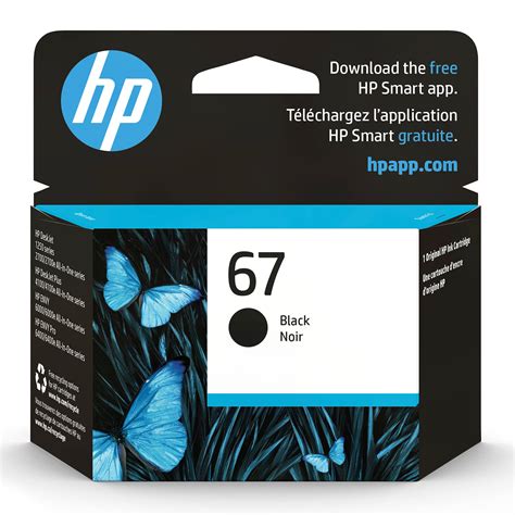 Buy HP 67 Black Ink Cartridge | Works with HP DeskJet 1255, 2700, 4100 ...