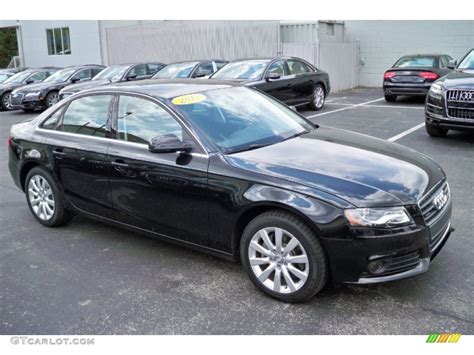 2012 Phantom Black Pearl Effect Audi A4 2.0T quattro Sedan #64352898 ...