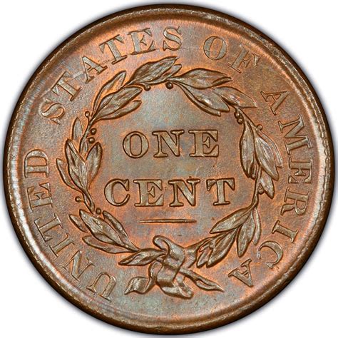 One Cent 1837 Young Head, Coin from United States - Online Coin Club