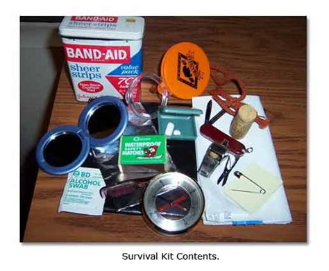 Survival Kit for Desert Travel - DesertUSA