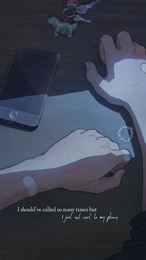 Sad Anime Aesthetic Boy / Lovely Kawaii Anime Wallpaper Anime Aesthetic ...