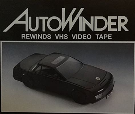 Kinyo AutoWinder VCR Tape Rewinder with Video Head Cleaner - Black ...