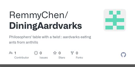 GitHub - RemmyChen/DiningAardvarks: Philosophers' table with a twist ...