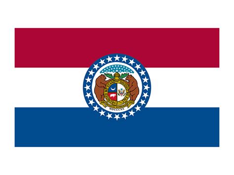 Missouri State Flag PNG & SVG Vector - Freebie Supply