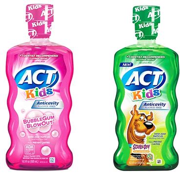 $0.82 (Reg $3.49) Act Kids Mouthwash at Target