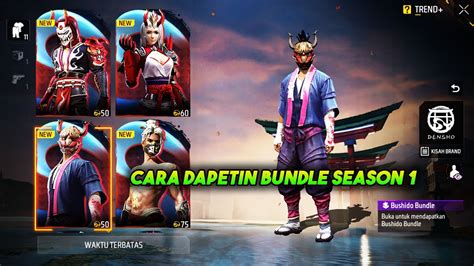 CARA MENDAPATKAN BUNDLE SEASON 1 FF DI TREND+ TERBARU !! - YouTube