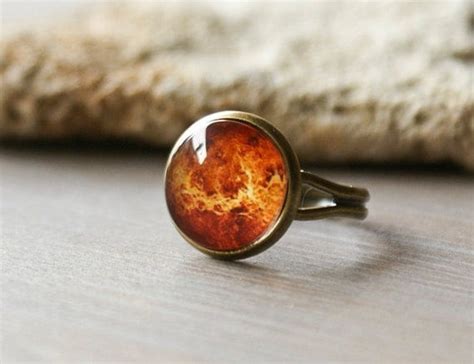 Venus Ring Venus planet venus solar system by DianaJewelryDesign