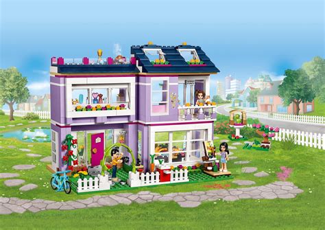 LEGO 41095 Friends Emma's House - Multi-Coloured: Amazon.co.uk: Toys ...