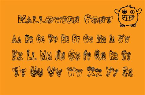 HALLOWEEN FONT BUNDLE Svg Happy Halloween Svg Halloween | Etsy