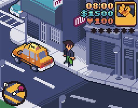 Grand Theft Auto III (GTA 3), but it's a pixel art demake : r/PixelArt