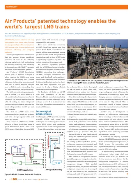 LNG Technology Enables Largest LNG Trains | PDF | Liquefied Natural Gas ...