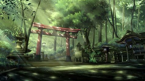 Anime Forest Wallpapers - Wallpaper Cave