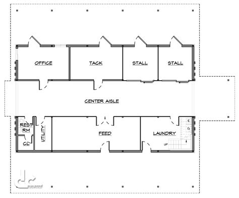 Sensational Ideas Of Horse Barn Blueprints Plans Photos | Loexta