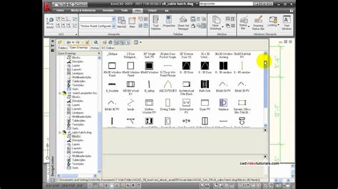 AutoCAD Tutorial - Understanding Blocks and Symbols - YouTube