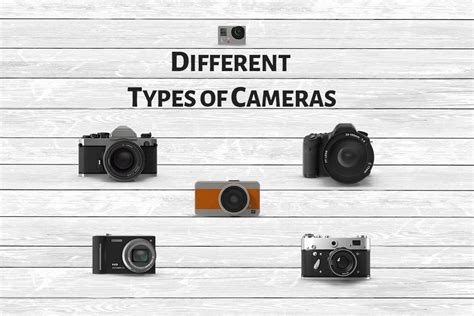 14 Different Types Of Cameras for You in 2024 - PhotographyAxis