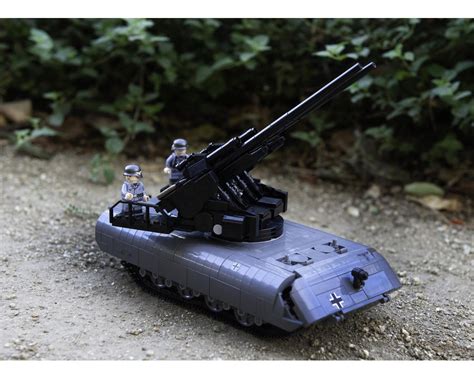 LEGO MOC Panzerkampfwagen E-100 Tank (12.8 cm FlaK 40) by ...