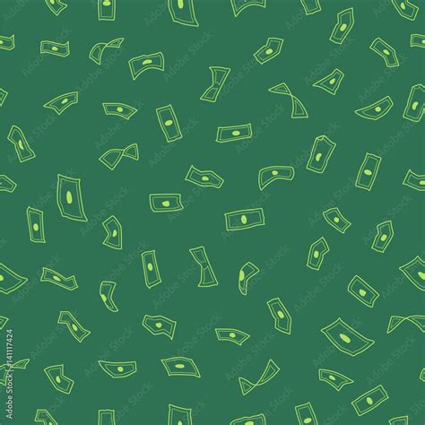 Green Money Background