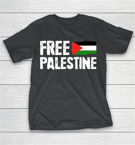 Free Palestine Gaza Flag Arabic Freedom For Palestinians Shirts | WoopyTee