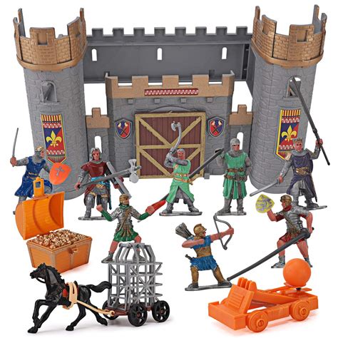 Buy Liberty Imports Medieval Castle Kingdom Knights Action Figure Toy ...