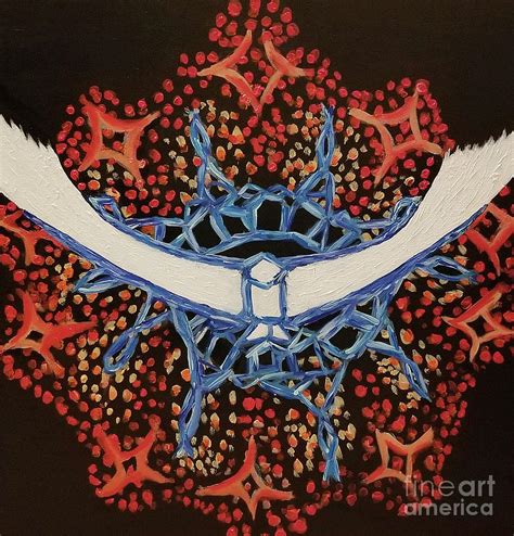 Double Helix Painting by Curtis Sikes - Fine Art America