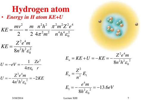 PPT - Bohr’s model of H atom PowerPoint Presentation - ID:169224