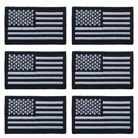 American Flag Patch US Army Military Flag Sew on Patches Embroidered ...