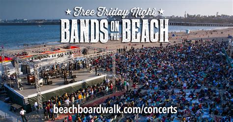 Santa Cruz Beach Boardwalk FREE Friday Night Bands on the Beach