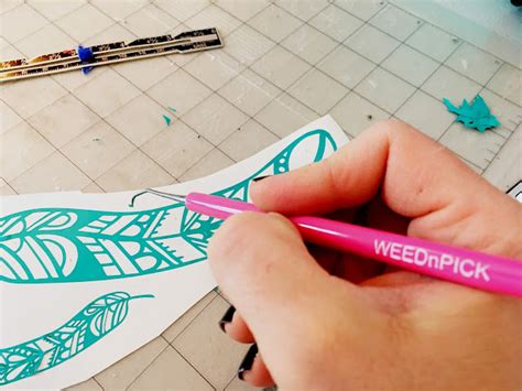 6 Tips for Weeding Small HTV Designs (Mandalas & Zentangles ...