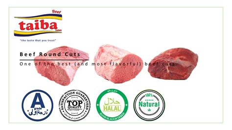 Beef round cuts: wholesalers, suppliers, fresh and frozen Halal Beef