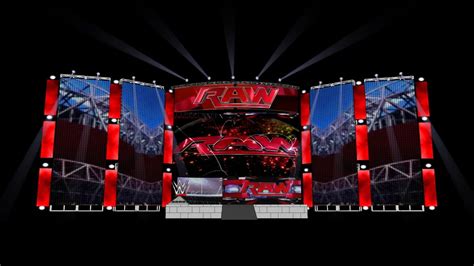 WWE Raw Stage 2014 - 2015 | 3D Warehouse