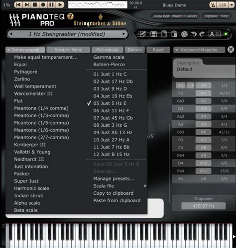 Just Intonation - 12 scales