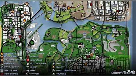 Download Map in HD resolution for GTA San Andreas (iOS, Android)